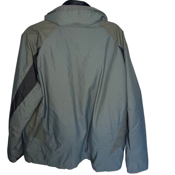 Mens lands end 2 in 1 grey insulated jacket size XL - Picture 4 of 8